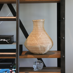 livingroom-decor-handwoven-african-vase-basket