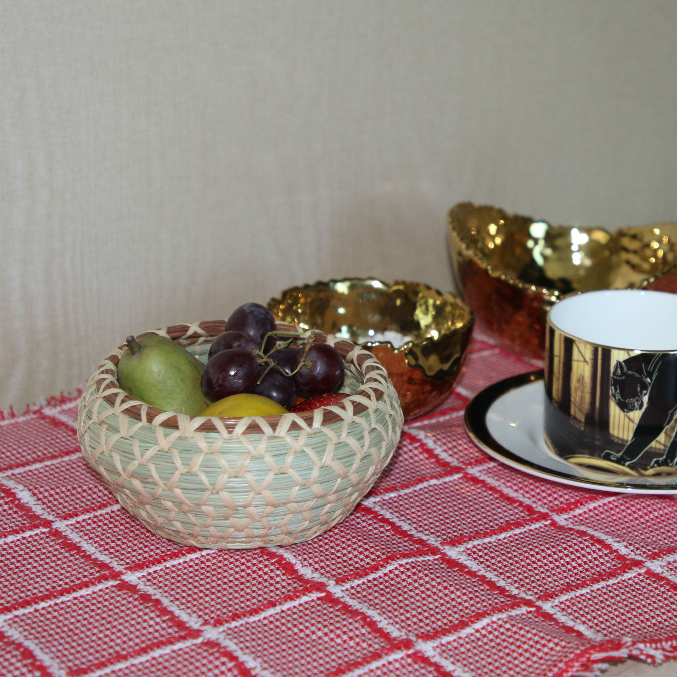 Pastel Green Yesica Basket