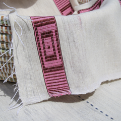    special-occasion-cotton-napkin-fringe-pink-geometric-border
