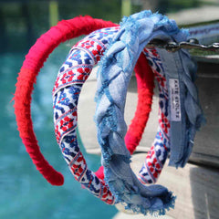 Braided Linen Headband / Multiple Colors Available