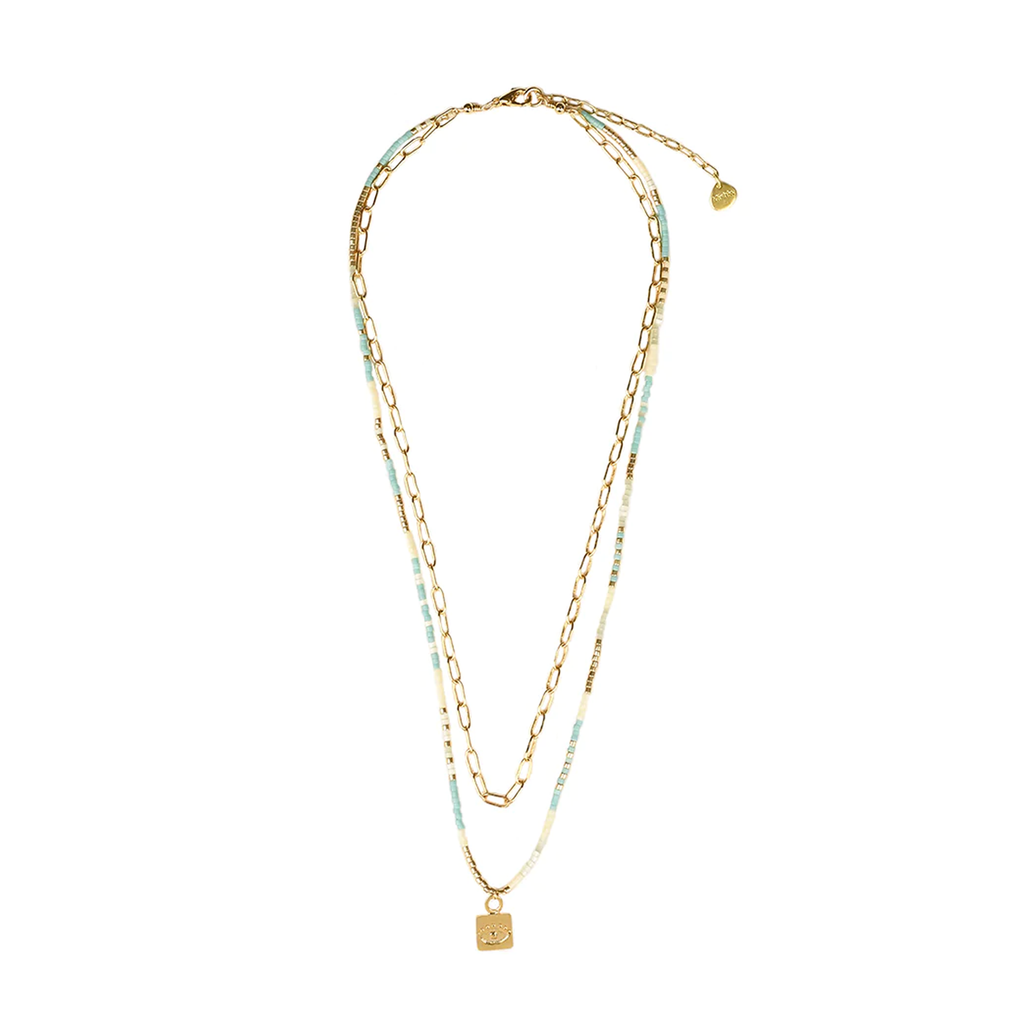 Sighit Aqua Necklace X Mishky