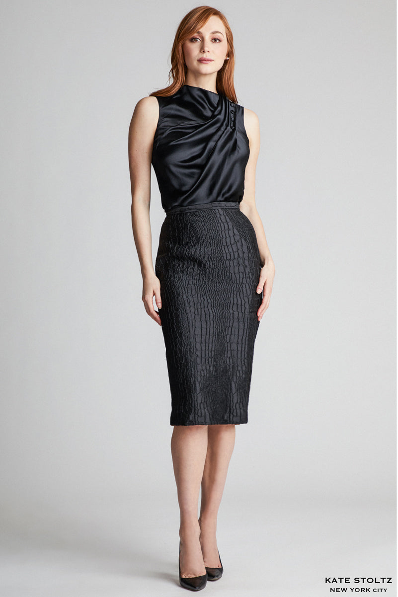 Custom Fabric Pencil Skirt