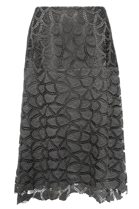 black-cotton-lace-a-line-skirt