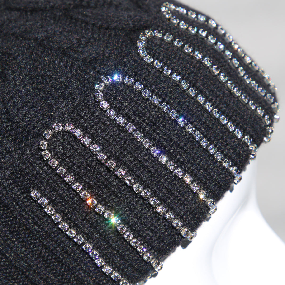 Isabel Cable Knit Hat with Custom Color Faux Fur Pom Pom