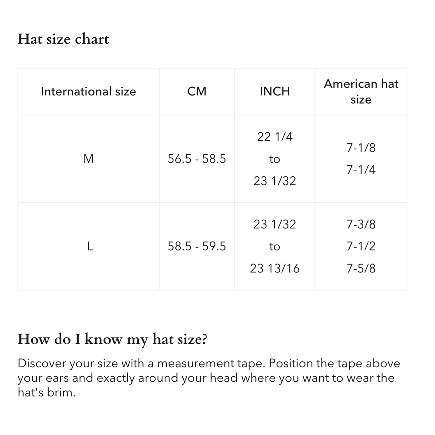 hat-size-chart