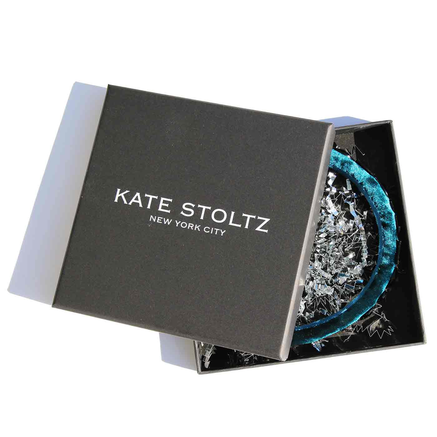 Stella Crystal Embellished Velvet Headband