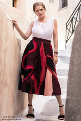 kate stoltz painterly colorful skirt 