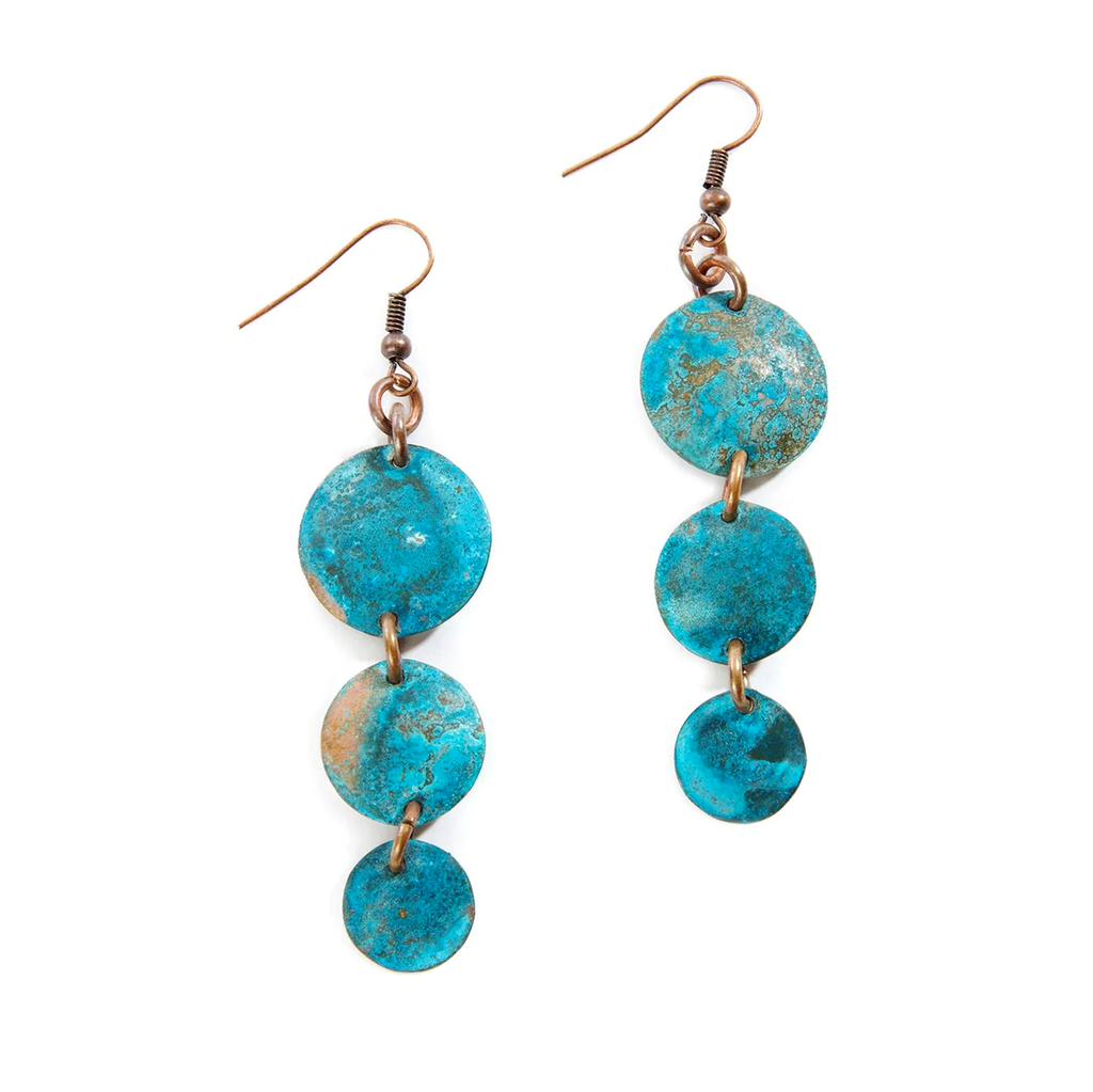 Zambian F.R.E.E. Recycled Copper Earring