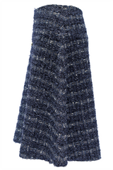 tweed-skirt-navy-silver-buttons