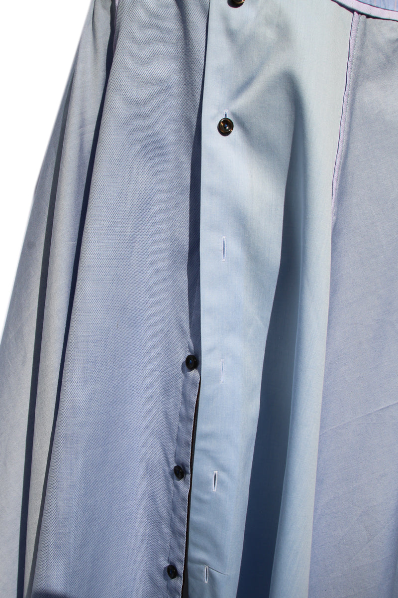 upcycled-cotton-shirting-skirt-detail