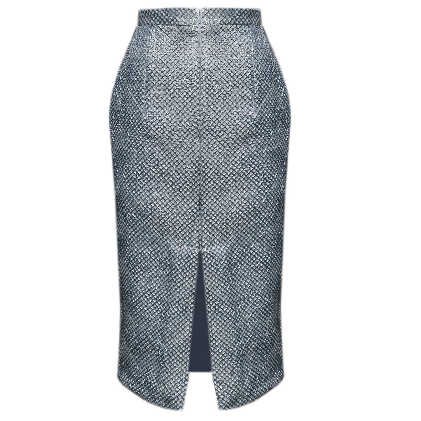 kate stoltz blue-brocade-skirt-with-silk-lining