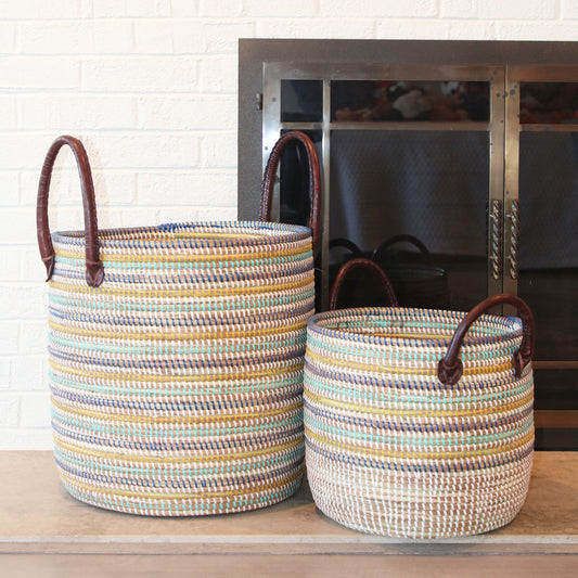 Malika Beach Floor Storage Basket
