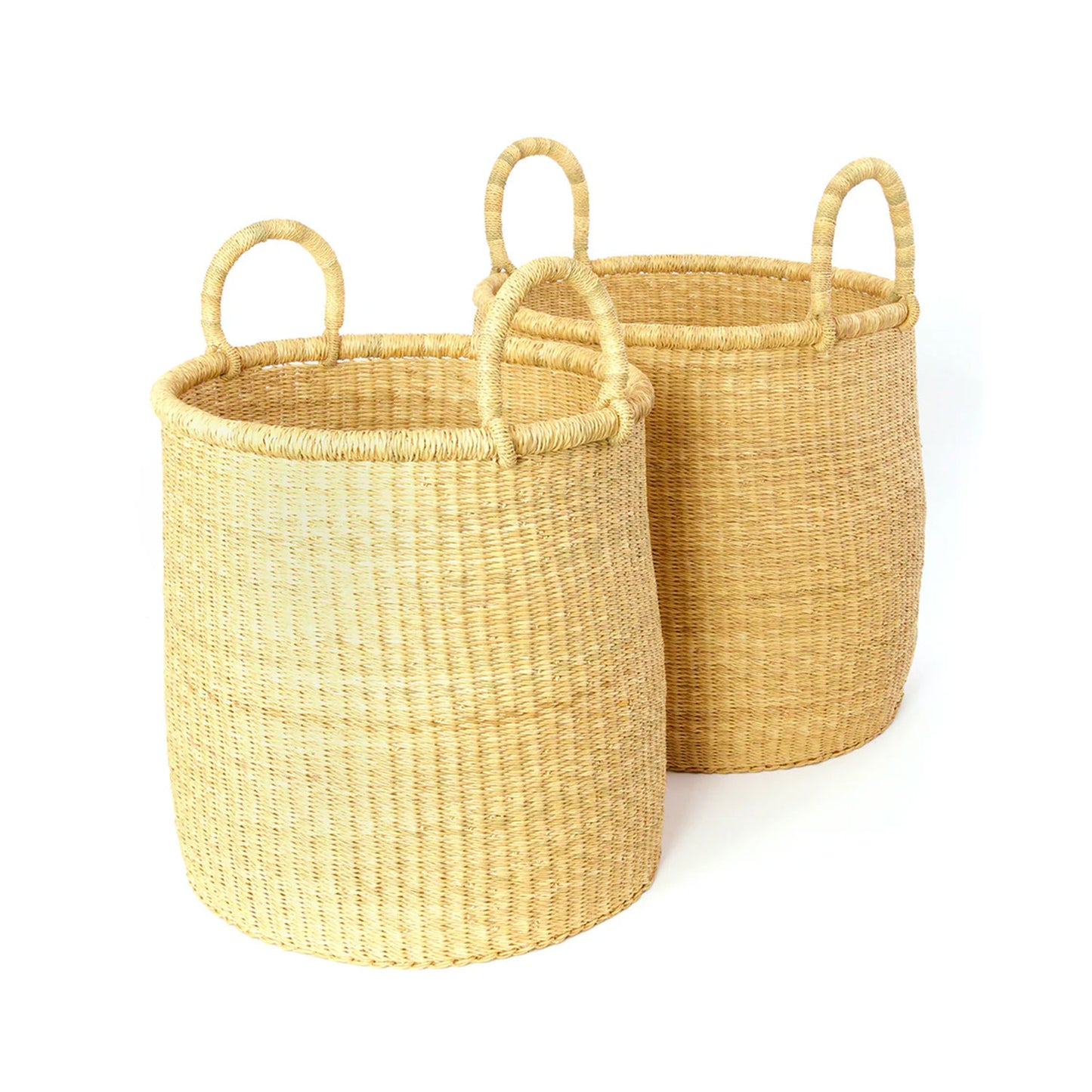 Large Elephant Grass Storage Basket