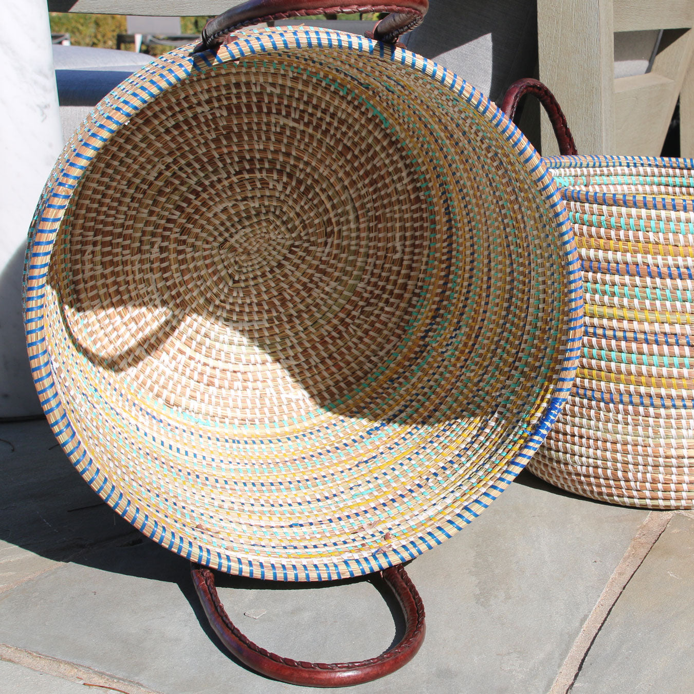 Malika Beach Floor Storage Basket