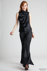 Kate Stoltz superfine merino wool flare pant