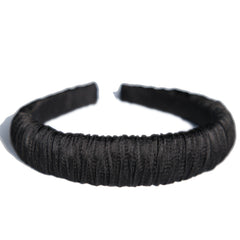    black-crinkled-headband