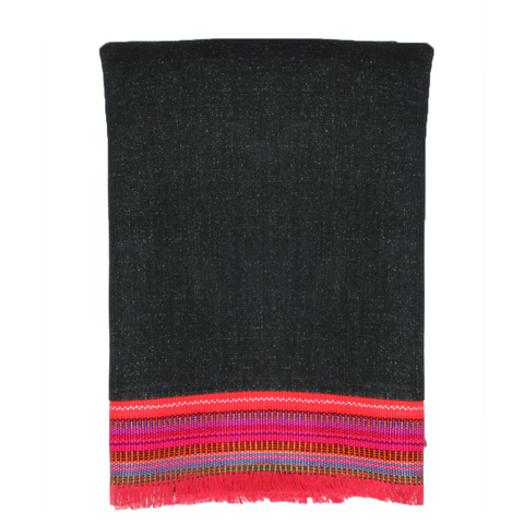 Linen Napkin with Handwoven Hem
