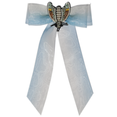     blue-white-organza-dragonfly-organza-hair-accessory