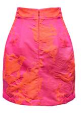 bright-orange-and-pink-mini-skirt