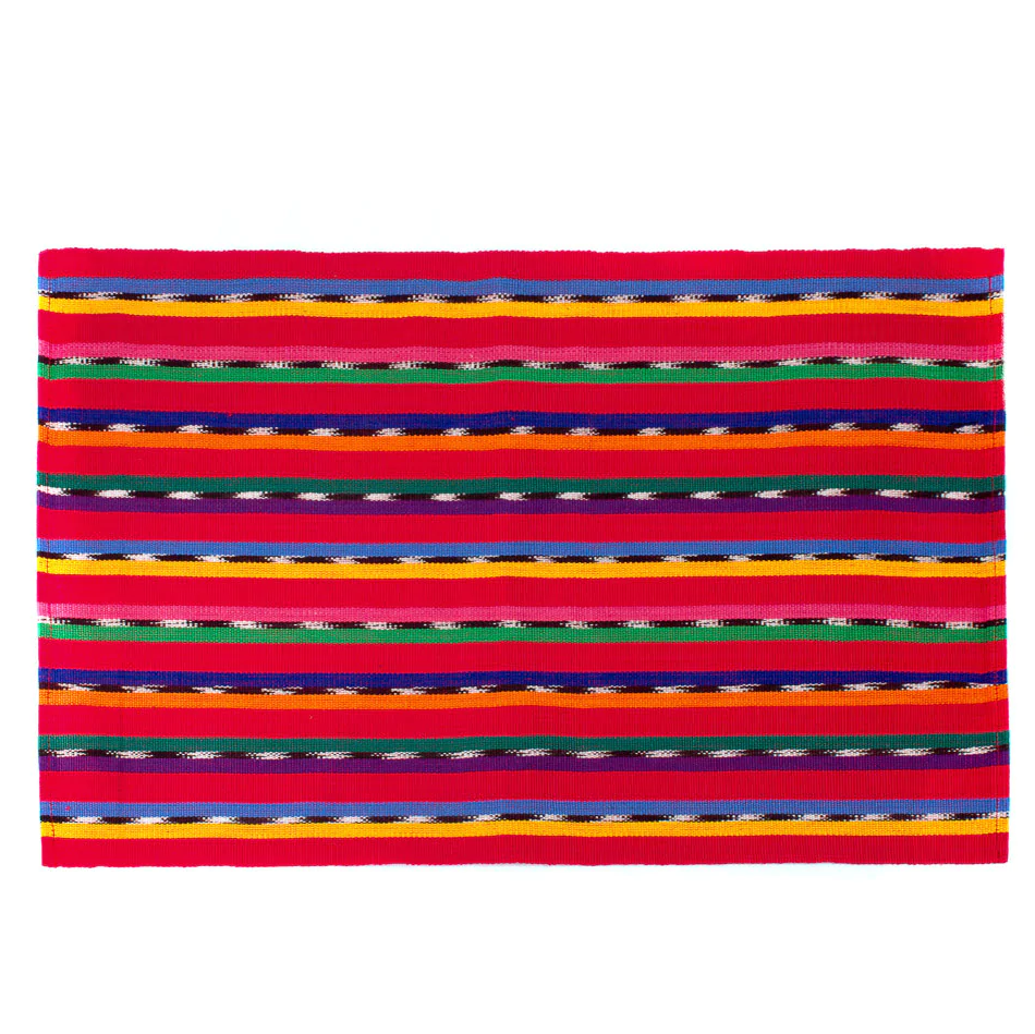 Red Solola Handwoven Placemat