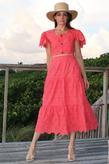       coral-peasant-eyelet-skirt