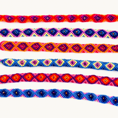 Handwoven Friendship Bracelet/ Multiple Colors, Designs