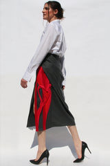     draped-fine-wool-suiting-skirt