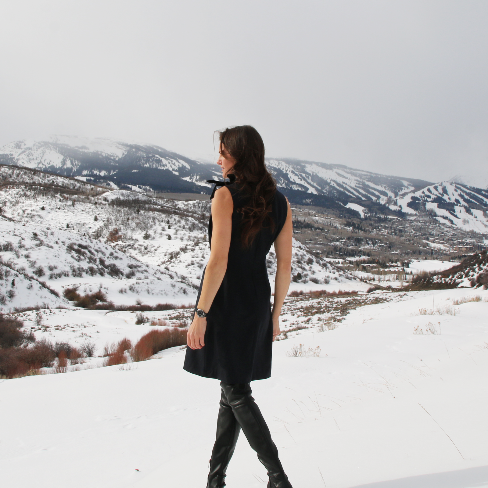 draped-wool-suiting-dress