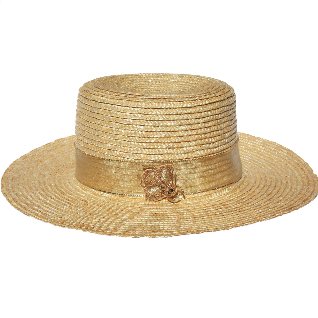     gold-organza-ribbon-honey-bee-straw-hat