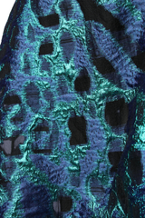     green-blue-black-organza-skirt