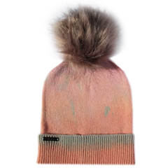 Hand Dipped Dye Beanie Hat