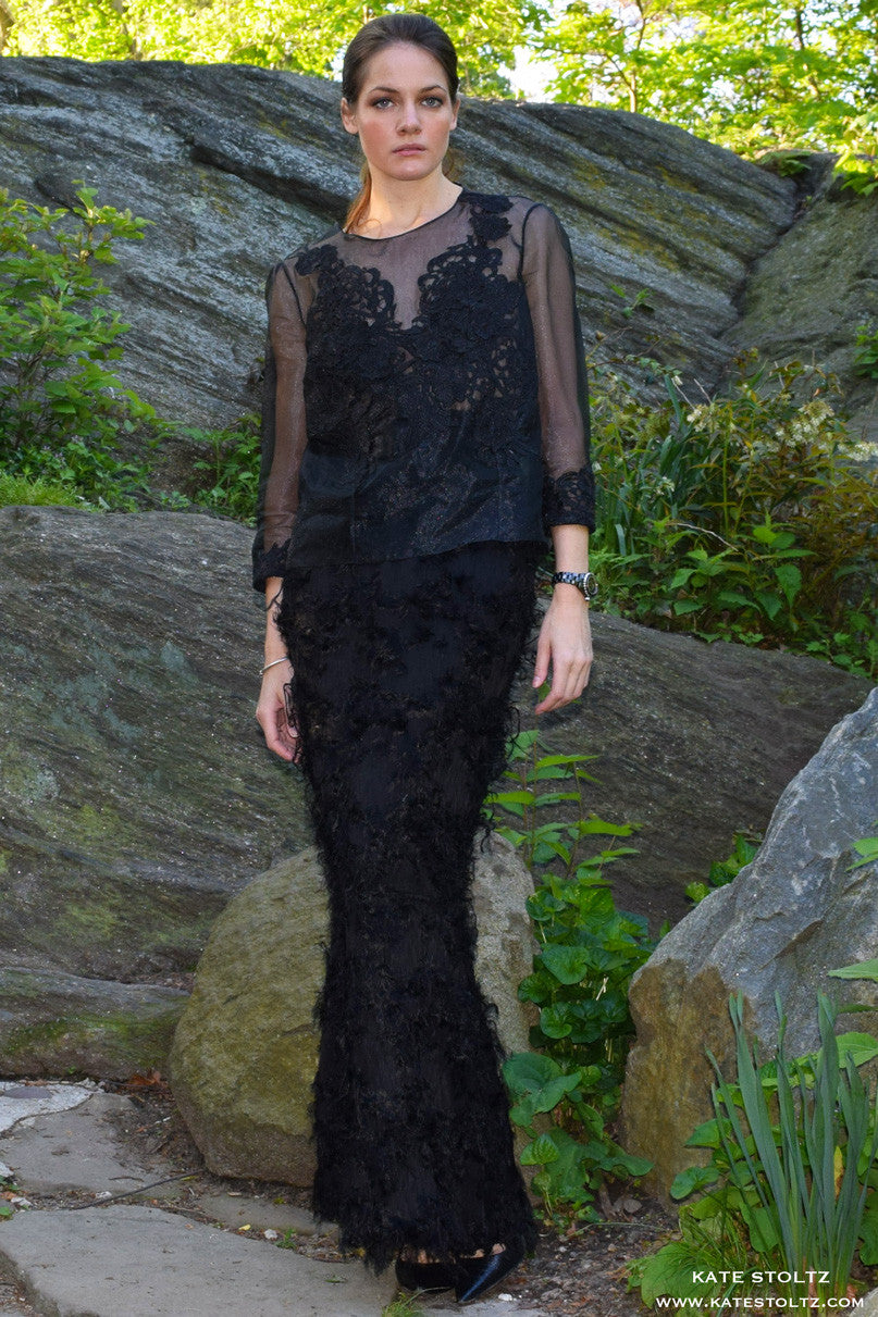 Kate Stoltz pillar skirt