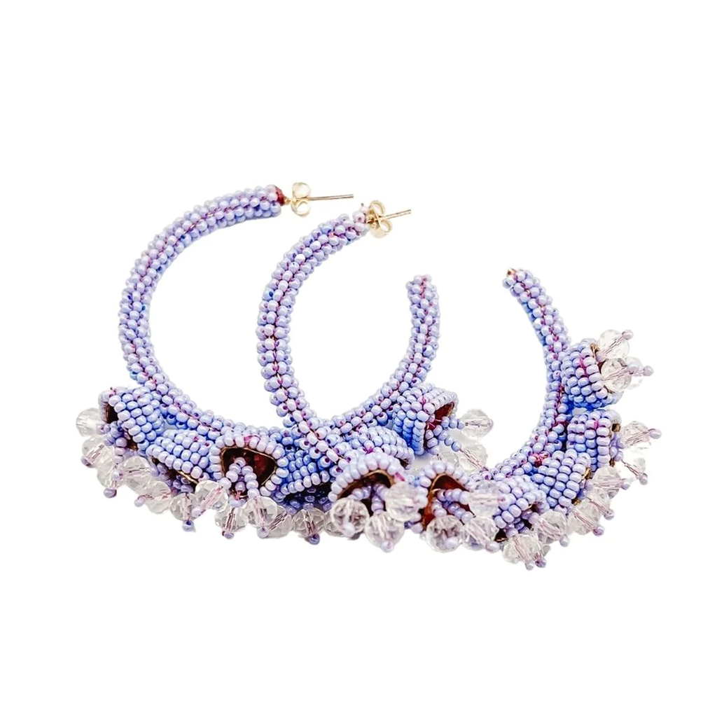     lavender-coral-hoop-hand-beaded-earring
