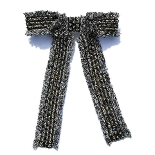 metallic-hairbow-clip