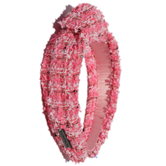 Knot English Tweed Headband/ Multiple Color Options