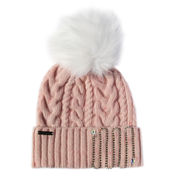     pastel-baby-pink-cashmere-crystal-woven-hat