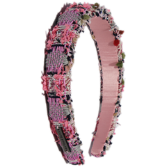     pink-plaid-couture-tweed-headband