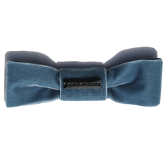 Velvet Hair Bow Clip/ 2 Colors