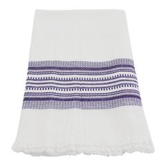       purple-white-kitchen-towel