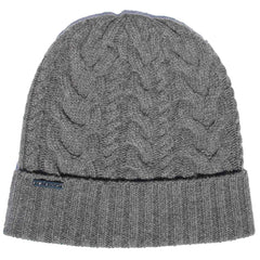 Cable Knit Regenerated Cashmere Hat