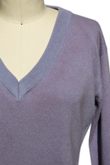 vneck-sweater-purple-berry-lavender