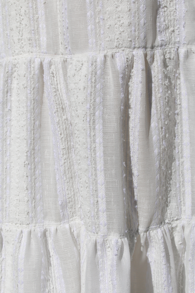 Tiered Raffia Peasant Skirt Kate Stoltz