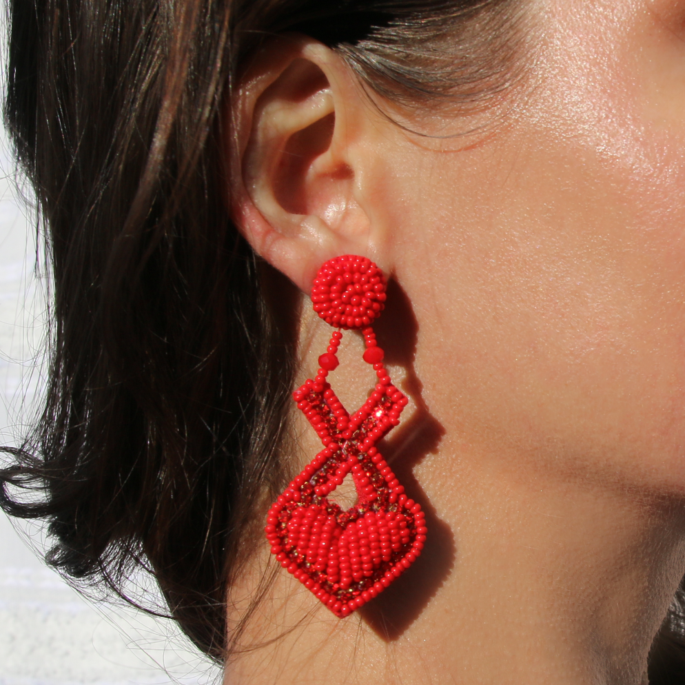 Valentine's Day Earrings Workshop