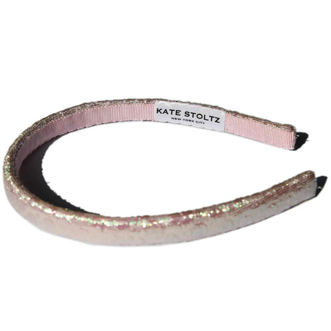 Iridescent Bubble Organza Brocade Headband/ 2 widths